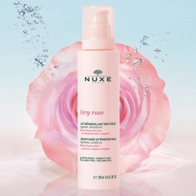 NUXE VERY ROSE Lait Démaquillant Onctueux NUXE VERY ROSE Lait Démaquillant Onctueux