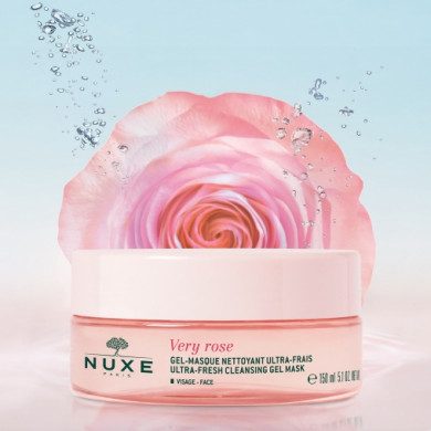 NUXE VERY ROSE Gel-Masque Nettoyant Ultra-frais NUXE VERY ROSE Gel-Masque Nettoyant Ultra-frais