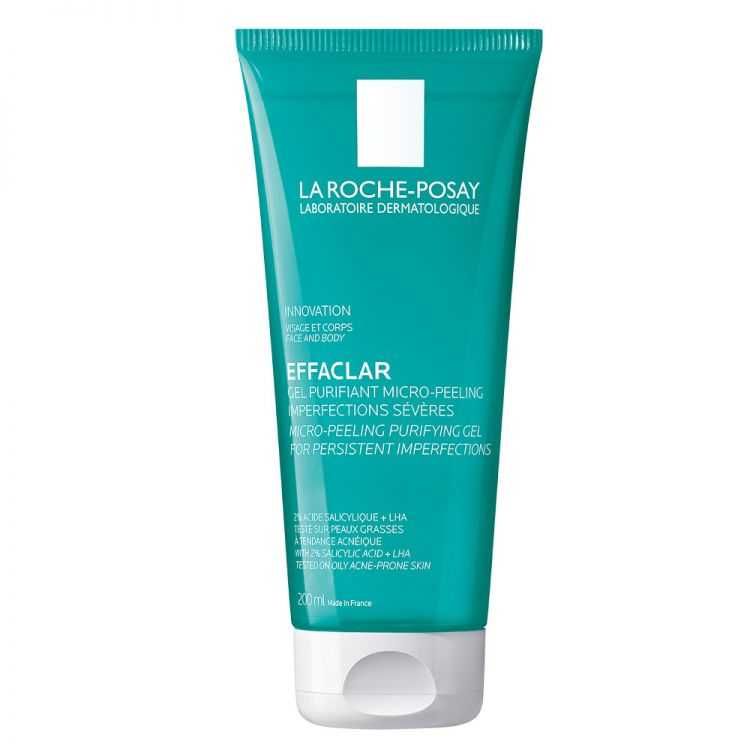 La Roche Posay Effaclar Gel Micro Peeling Purifiant 200 Ml La Ro 