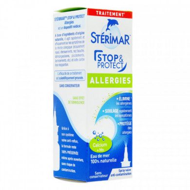 Stérimar Stop et Protect Spray Nasal Rhume Grippe Sinusite 20ml