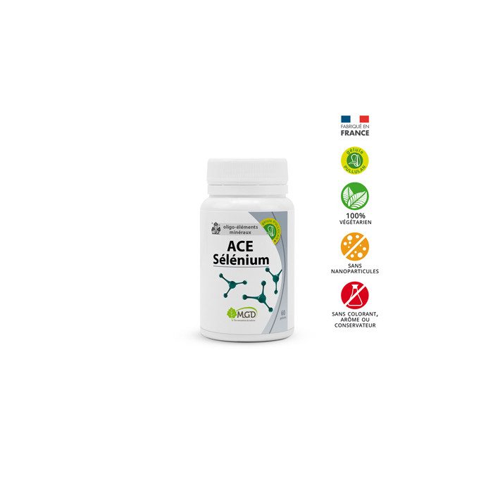 MGD NATURE ACE SELENIUM 60 GÉLULES MGD NATURE ACE SELENIUM 60 GÉLULES