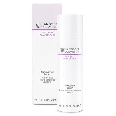 JANSSEN COSMETICS Microsilver Serum 30ml JANSSEN COSMETICS Microsilver Serum 30ml