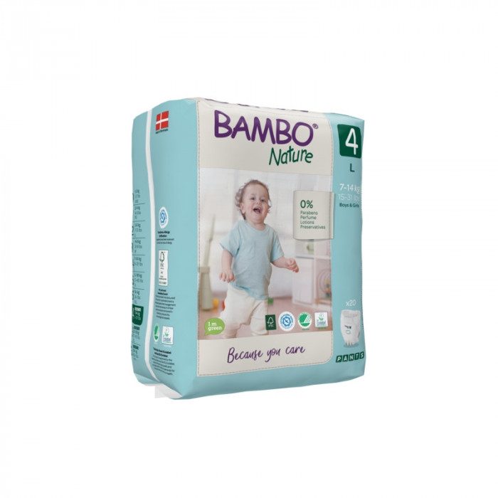 BAMBO Nature Culotte d'apprentissage Taille 4 (7-14kg) - BAMBO NAT