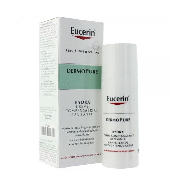 Eucerin DermoPure Hydra crème compensatrice apaisante 50 ml