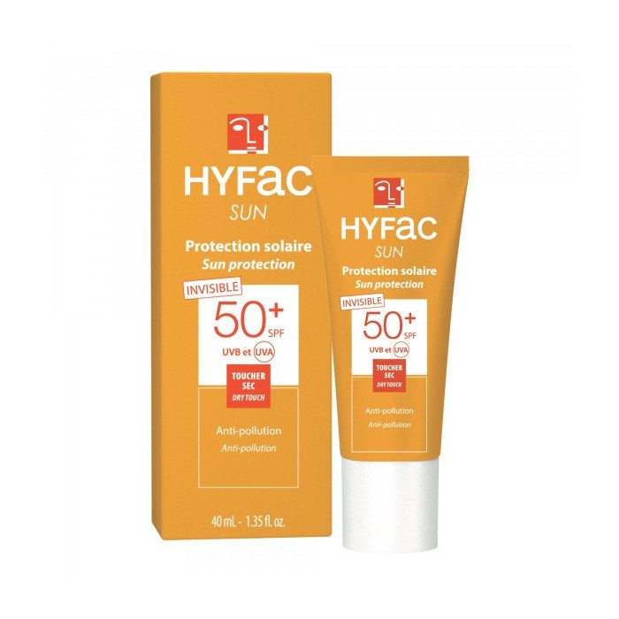 Hyfac Sun Protection Solaire Invisible SPF50+ 40ml Hyfac Sun Protection Solaire Invisible SPF50+ 40ml