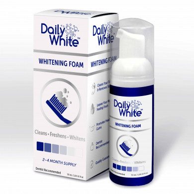 Daily White™ Cleaning & Whitening Dental Foam Daily White™ Cleaning & Whitening Dental Foam