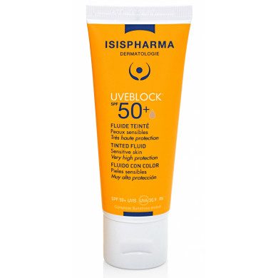 ISISPHARMA Uveblock Fluide Teinté SPF 50+ ISISPHARMA Uveblock Fluide Teinté SPF 50+