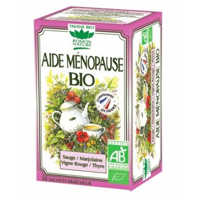 ROMON NATURE Tisane Aide Ménopause Bio - 20 sachets ROMON NATURE Tisane Aide Ménopause Bio - 20 sachets