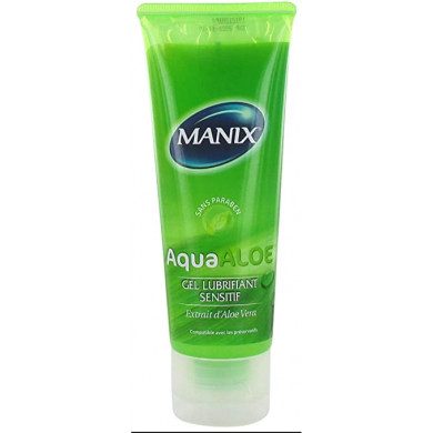 Manix Aqua Aloe Gel Lubrifiant Sensitif 80ml Manix Aqua Aloe Gel Lubrifiant Sensitif 80ml