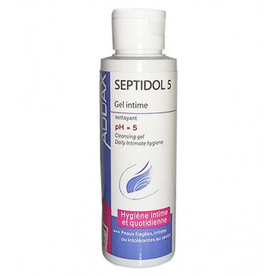 ADDAX SEPTIDOL 5 GEL INTIME NETTOYANT 125ML ADDAX SEPTIDOL 5 GEL INTIME NETTOYANT 125ML
