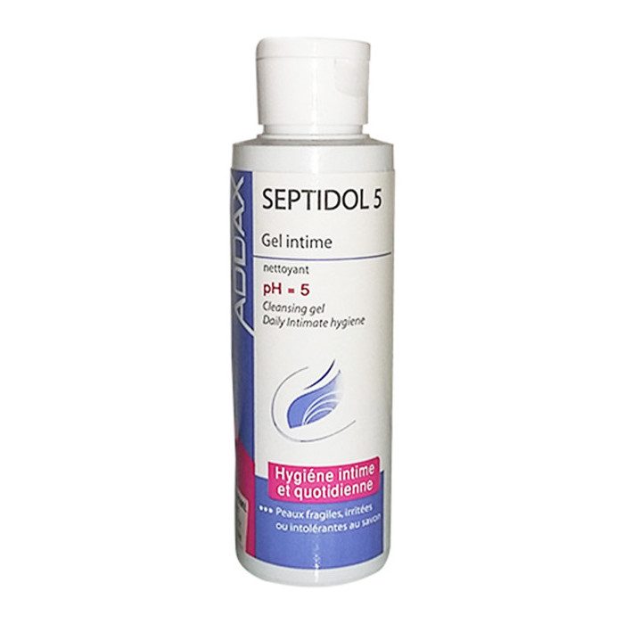 ADDAX SEPTIDOL 5 GEL INTIME NETTOYANT 125ML ADDAX SEPTIDOL 5 GEL INTIME NETTOYANT 125ML