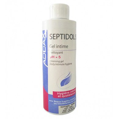 ADDAX SEPTIDOL 5 GEL INTIME NETTOYANT 250ML ADDAX SEPTIDOL 5 GEL INTIME NETTOYANT 250ML