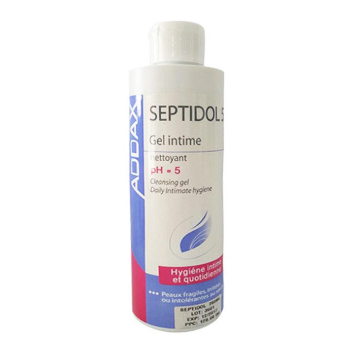 ADDAX SEPTIDOL 5 GEL INTIME NETTOYANT 250ML ADDAX SEPTIDOL 5 GEL INTIME NETTOYANT 250ML