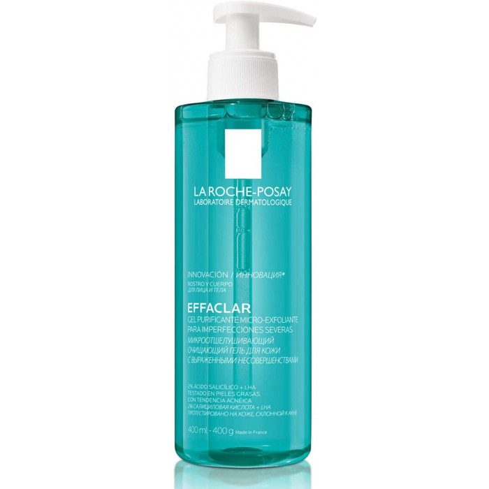 LA ROCHE POSAY EFFACLAR GEL MICRO-PEELING PURIFIANT 400ML LA ROCHE POSAY EFFACLAR GEL MICRO-PEELING PURIFIANT 400ML