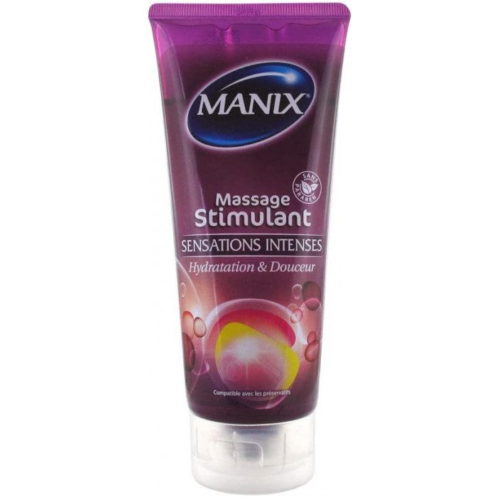 Manix Gel stimulant Gingembre / 200 Ml Manix Gel stimulant Gingembre / 200 Ml