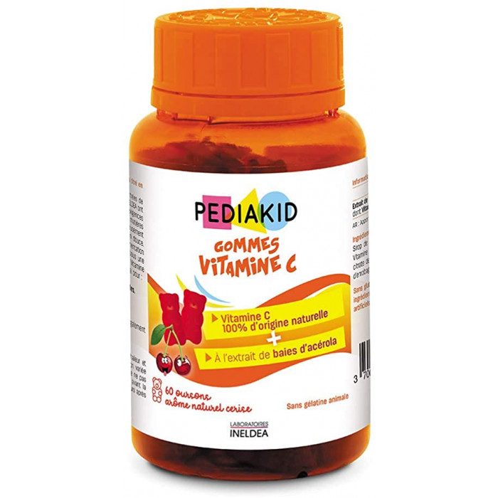 PEDIAKID Gommes Vitamine C /60 GOMMES PEDIAKID Gommes Vitamine C /60 GOMMES