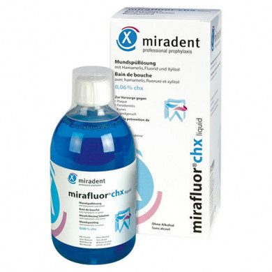 MIRADENT MIRAFLUOR BAIN DE BOUCHE 500ML MIRADENT MIRAFLUOR BAIN DE BOUCHE 500ML