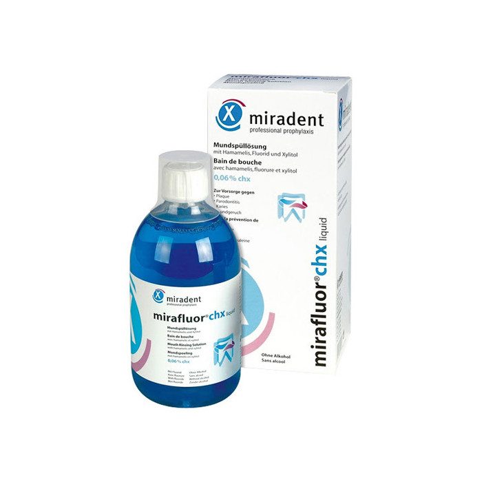 MIRADENT MIRAFLUOR BAIN DE BOUCHE 500ML MIRADENT MIRAFLUOR BAIN DE BOUCHE 500ML