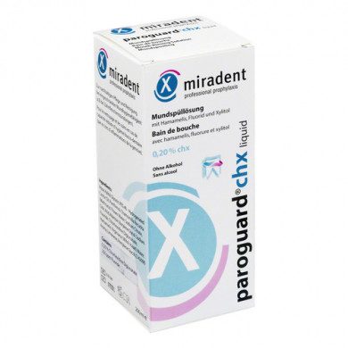 MIRADENT Paroguard chx 0.20%- 200 ml MIRADENT Paroguard chx 0.20%- 200 ml