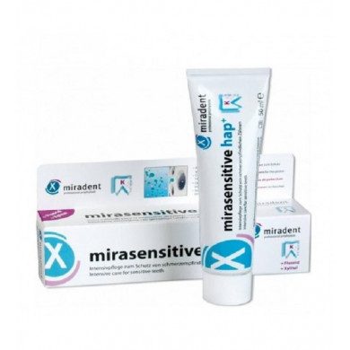 MIRADENT MIRASENSITIVE HAP+ DENTIFRICE 50 ML MIRADENT MIRASENSITIVE HAP+ DENTIFRICE 50 ML