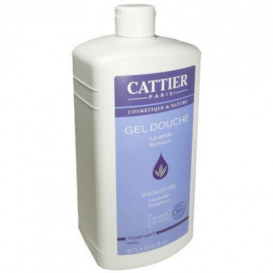 CATTIER GEL DOUCHE TONIFIANT LAVANDE / ROMARIN 1L CATTIER GEL DOUCHE TONIFIANT LAVANDE / ROMARIN 1L