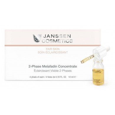 JANSSEN COSMETICS Éclaircissant Visible 2 Phases 4 x 10ml JANSSEN COSMETICS Éclaircissant Visible 2 Phases 4 x 10ml