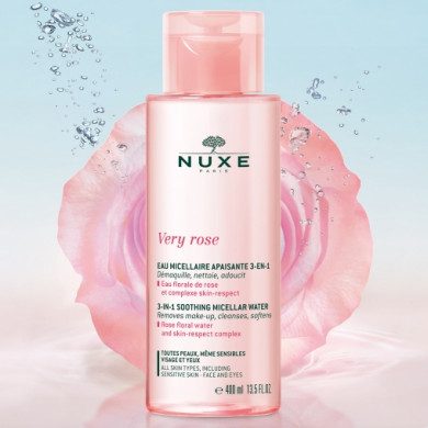 Nuxe Very Rose Eau Micellaire Apaisante 3 en 1/ 400ml Nuxe Very Rose Eau Micellaire Apaisante 3 en 1/ 400ml
