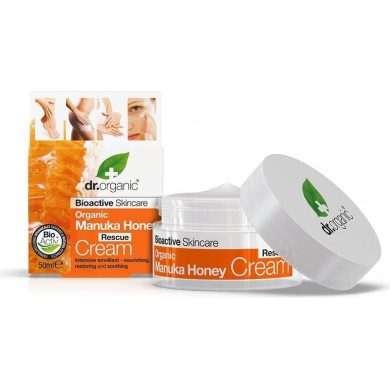 DR Organic Manuka Honey Rescue Cream 50ML DR Organic Manuka Honey Rescue Cream 50ML