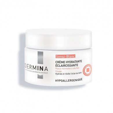 Dermina Sensi-Blanc Crème Hydratante Eclaircissante 50ml Dermina Sensi-Blanc Crème Hydratante Eclaircissante 50ml