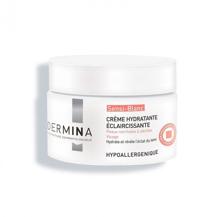 Dermina Sensi-Blanc Crème Hydratante Eclaircissante 50ml Dermina Sensi-Blanc Crème Hydratante Eclaircissante 50ml