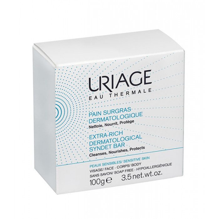 URIAGE HYGIÈNE, Pain Surgras - 100 g URIAGE HYGIÈNE, Pain Surgras - 100 g