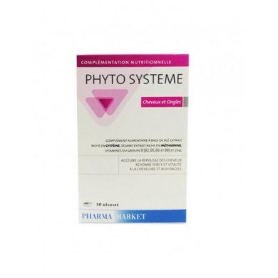 PHYTO SYSTEME CHEVEUX ET ONGLES 30 GELULES