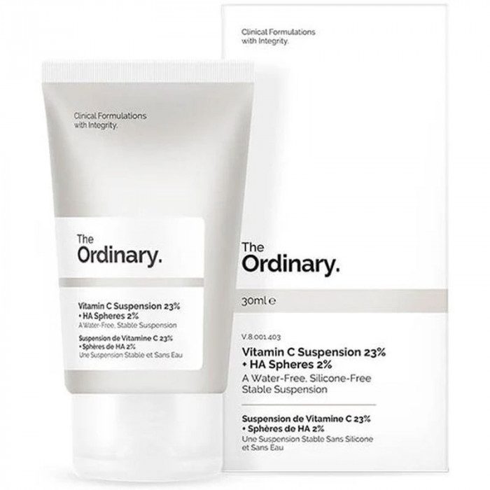 The Ordinary Suspension de Vitamine C 23% + Sphères de HA 2% The Ordinary Suspension de Vitamine C 23% + Sphères de HA 2%