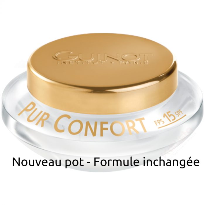 GUINOT Crème Pur confort - Adoucissement et protection SPF15 - Peaux sensibles GUINOT Crème Pur confort - Adoucissement et protection SPF15 - Peaux sensibles