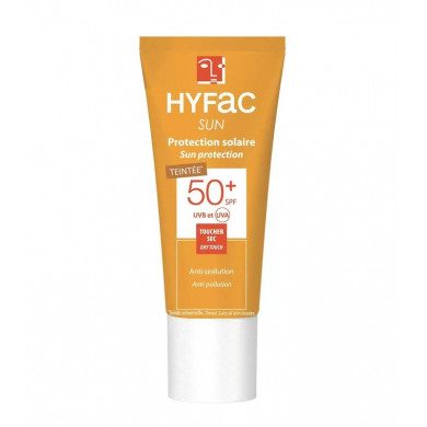 HYFAC SUN PROTECTION SOLAIRE TEINTÉE SPF 50+  HYFAC SUN PROTECTION SOLAIRE TEINTÉE SPF 50+