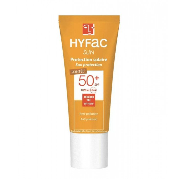 HYFAC SUN PROTECTION SOLAIRE TEINTÉE SPF 50+  HYFAC SUN PROTECTION SOLAIRE TEINTÉE SPF 50+