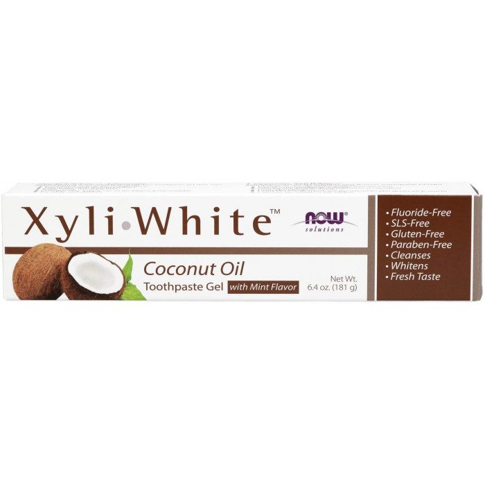 Now Dentifrice Naturel à l'huile de coco XyliWhite ™ Now Dentifrice Naturel à l'huile de coco XyliWhite ™