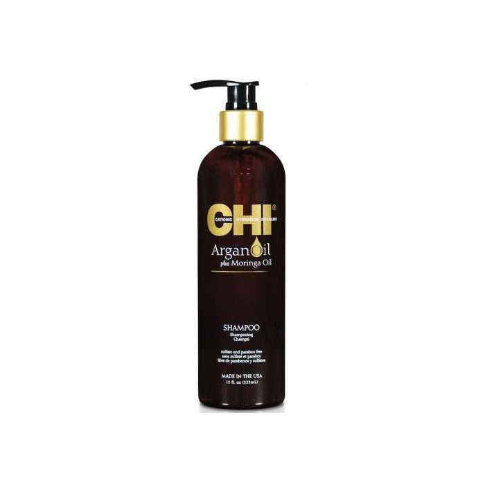 CHI Argan Oil Plus Moringa Oil Shampoo 340ml CHI Argan Oil Plus Moringa Oil Shampoo 340ml