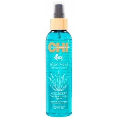 CHI Aloe Vera with Agave Nectar CURL REACTIVATING SPRAY 177ML CHI Aloe Vera with Agave Nectar CURL REACTIVATING SPRAY 177ML