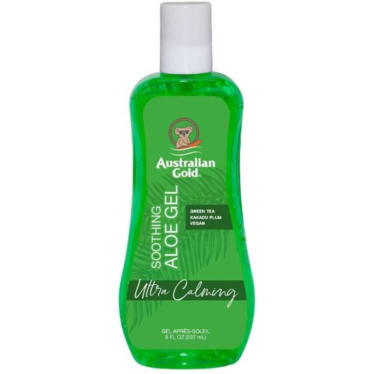 AUSTRALIAN GOLD SOOTHING ALOE 237 ML GEL APRES SOLEIL - AUSTRALIAN...