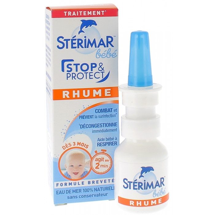 StérimaR Bébé Stop & protect rhume - spray de 15 ml StérimaR Bébé Stop & protect rhume - spray de 15 ml