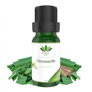 LOTUS BIO Huile essentielle de Citronnelle