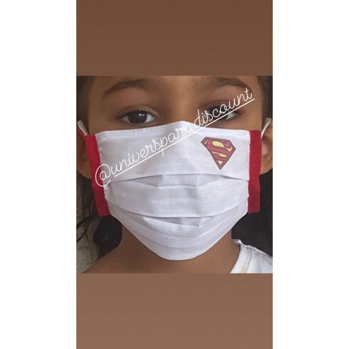 MASQUE ENFANT EN TISSU SPIDERMAN MASQUE ENFANT EN TISSU SPIDERMAN