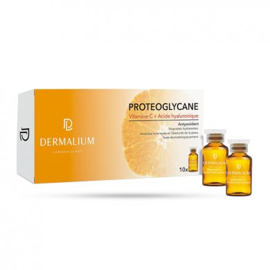 DERMALIUM VITAMINE C + ACIDE HYALURONIQUE 10x ampoules DERMALIUM VITAMINE C + ACIDE HYALURONIQUE 10x ampoules