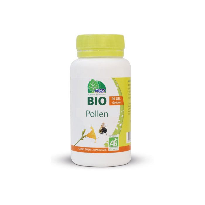 MGD Pollen Bio 220 mg 90 Gélules - MGD NATURE - Compléments Alimen