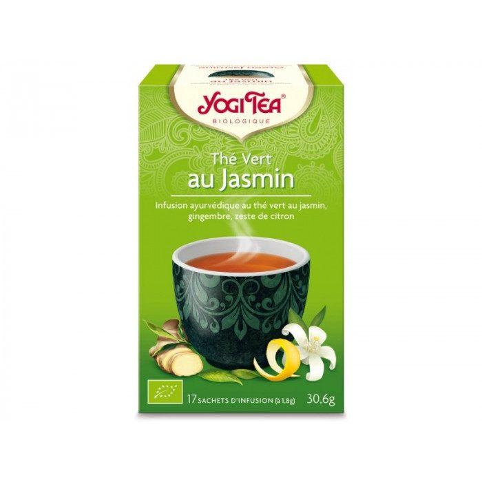 YOGI TEA THE VERT AU JASMIN  YOGI TEA THE VERT AU JASMIN