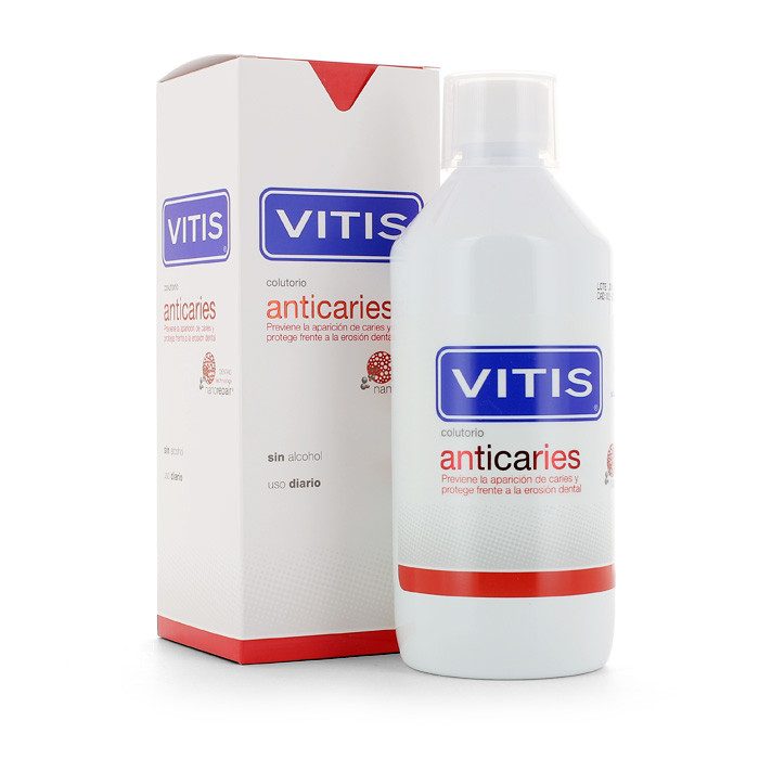 Vitis Anticaries bain de bouche contre les caries
