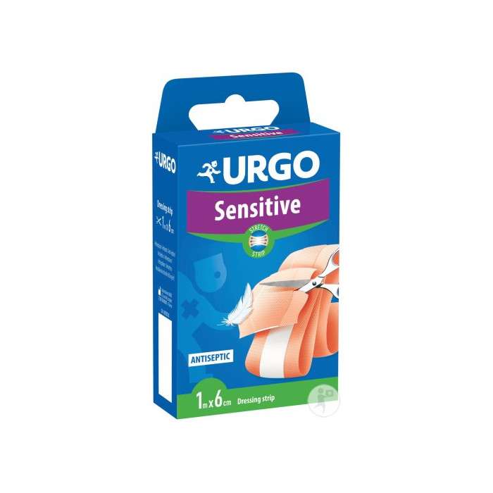 Urgo Sensitive 1m x 6cm Urgo Sensitive 1m x 6cm