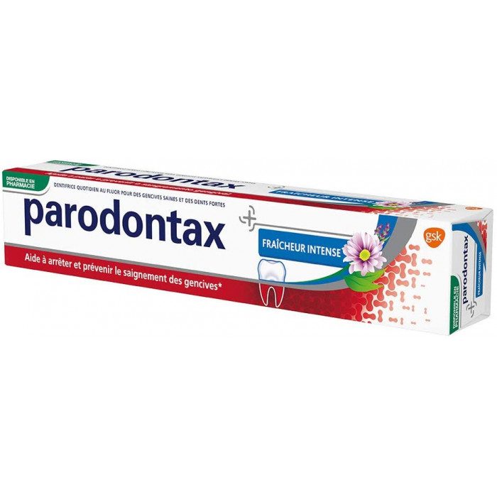 PARODONTAX FRAÎCHEUR INTENSE DENTIFRICE 75 ML PARODONTAX FRAÎCHEUR INTENSE DENTIFRICE 75 ML