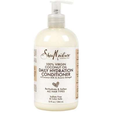 Shea Moisture - 100% Virgin Coconut Oil Daily Hydration Conditioner / 384 ML Shea Moisture - 100% Virgin Coconut Oil Daily Hydration Conditioner / 384 ML